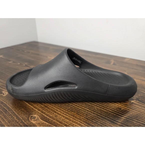 Crocs Slides  Sz. M 5 / W 7 Mellow Recovery Unisex Black 208392 Shoes - Picture 6 of 13
